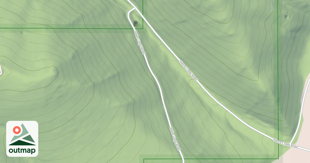 Map of (FDR) LLOYD CREEK