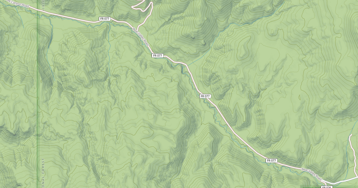 Map preview of Little Creek