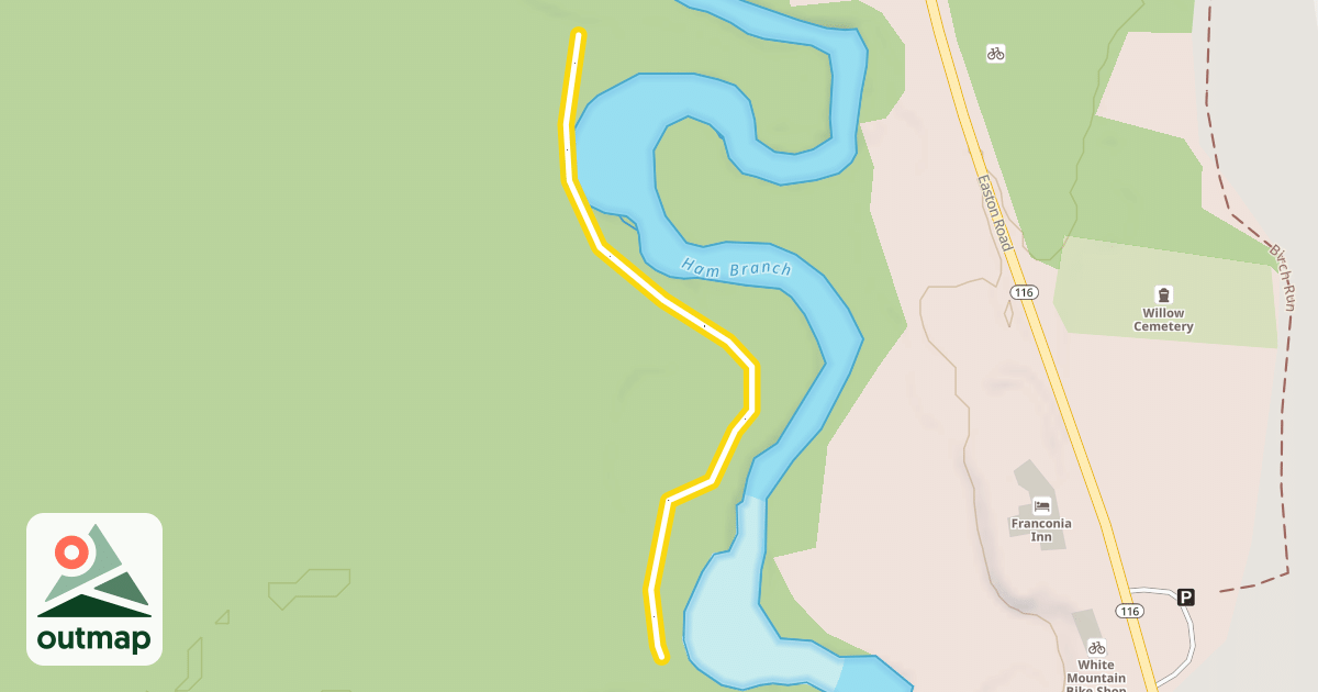Map of Flat Track Circle