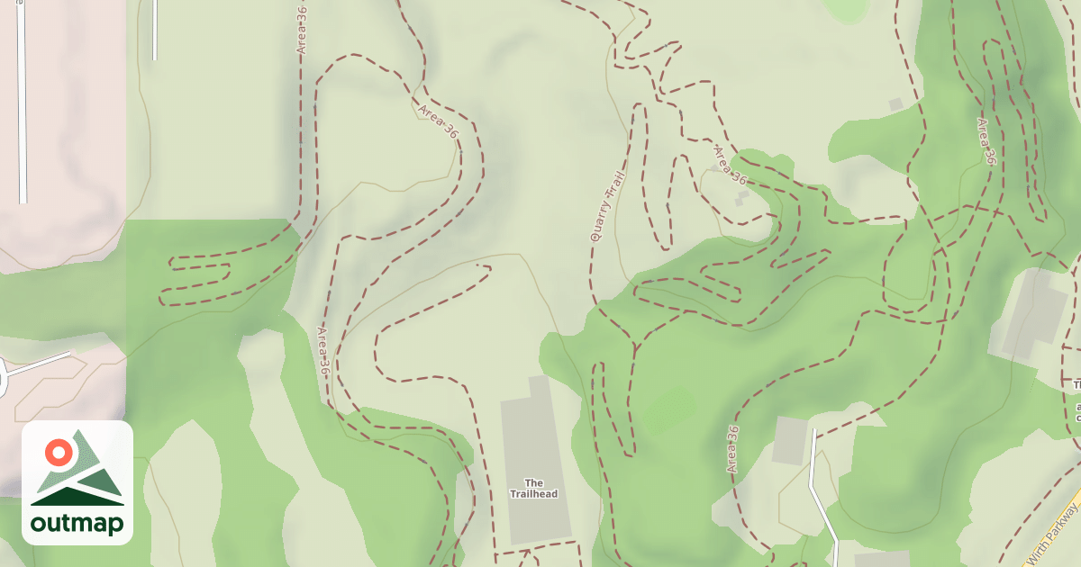 Map of Tubing Hill
