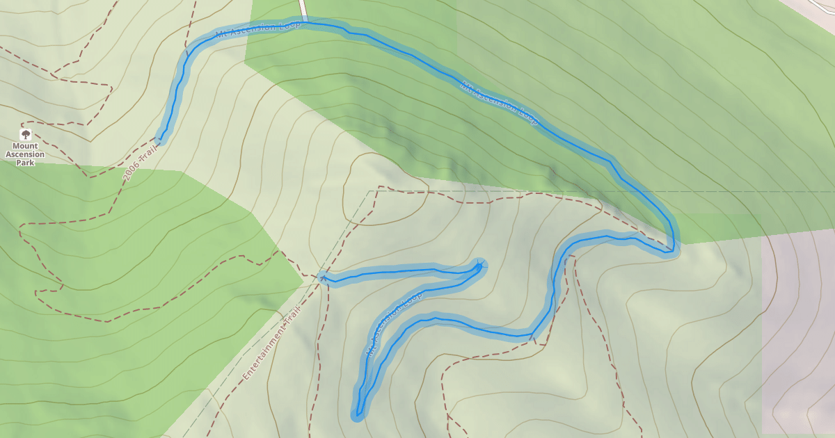 Map preview of Mt Ascension Loop