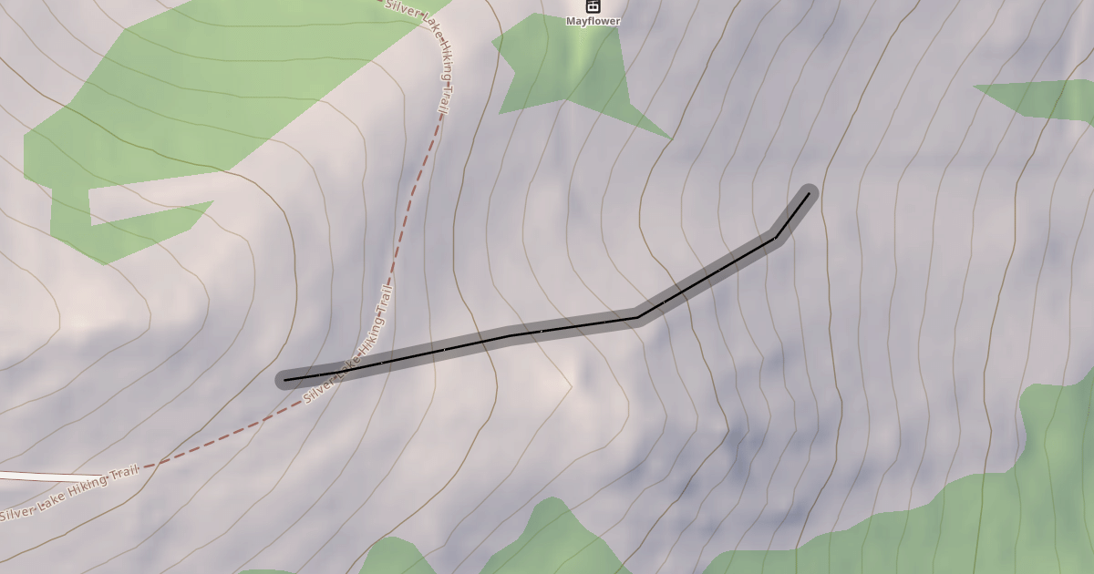 Map preview of Mayflower Chutes