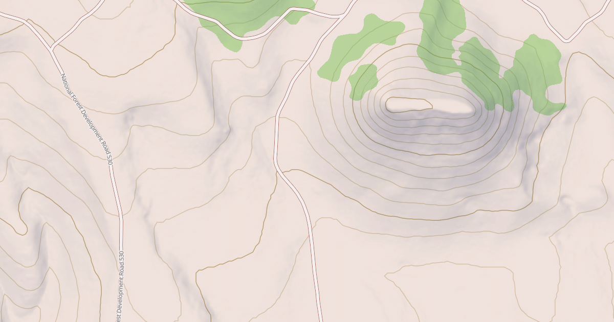 Map preview of TABLE MOUNTAIN SPUR C