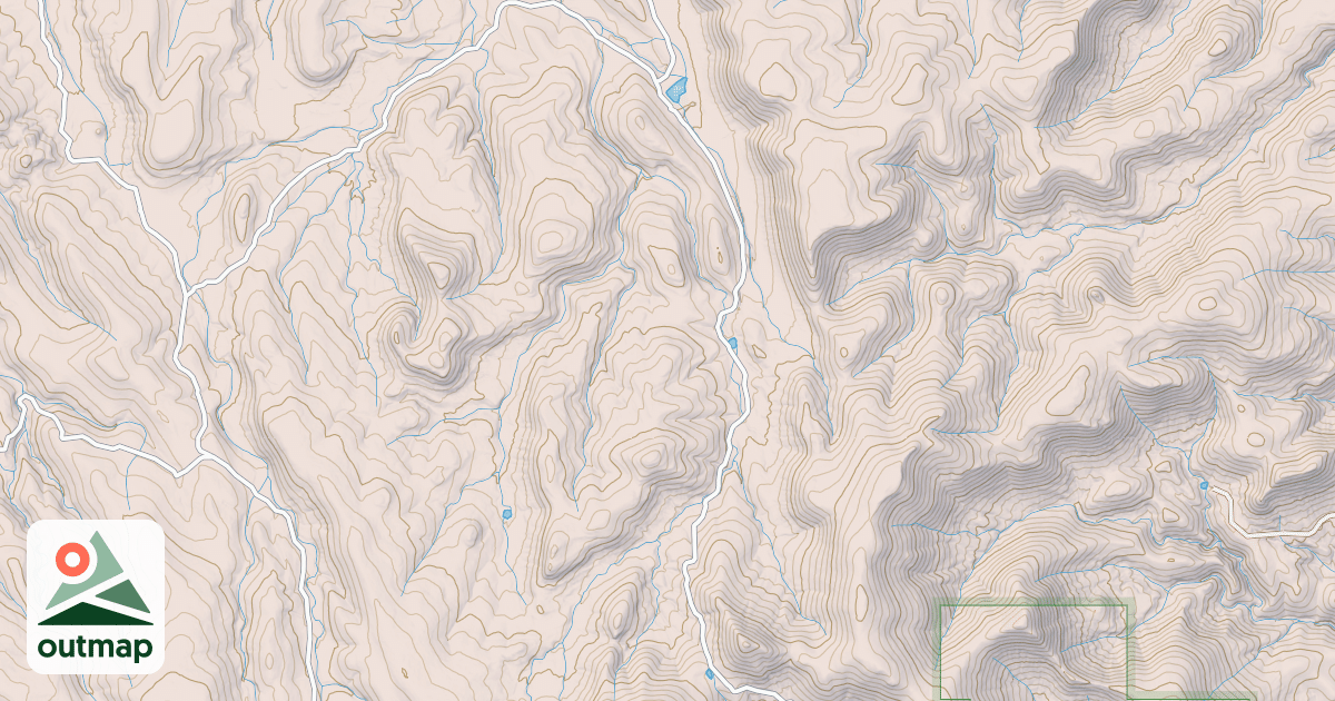 Map of BAKER PASS TANK