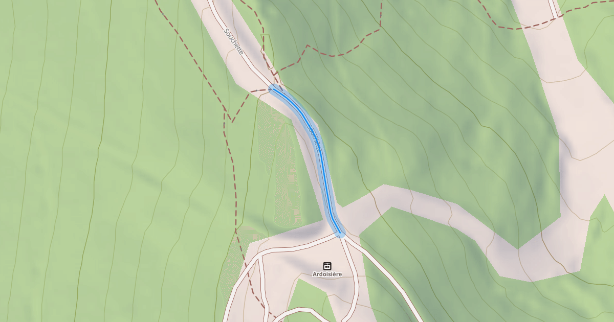 Map preview of Souchette