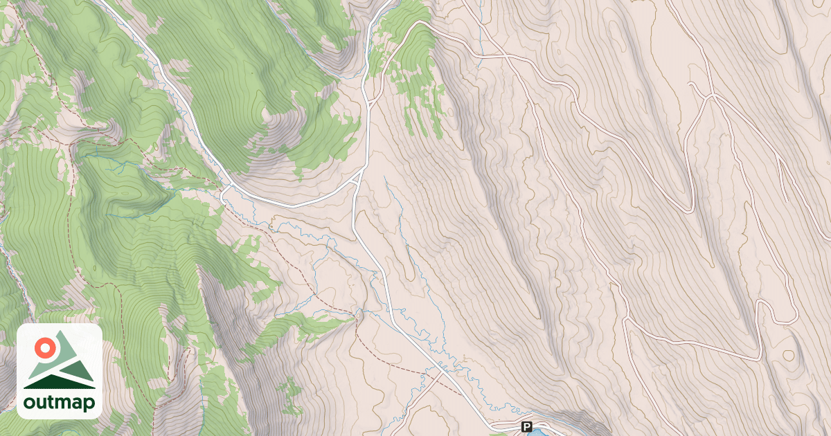 Map of Middle Piney South