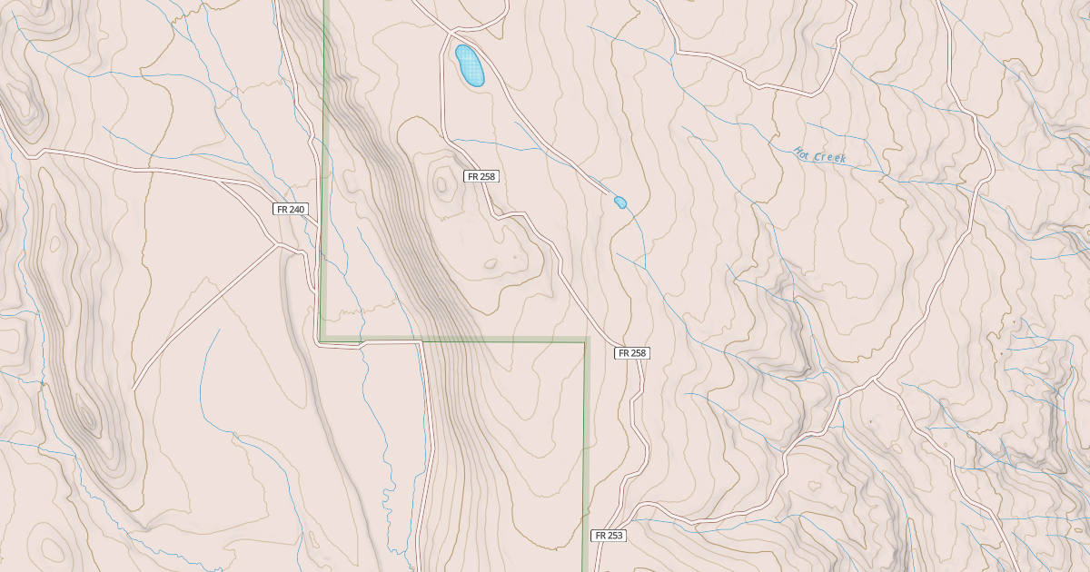 Map preview of DRY LAKE