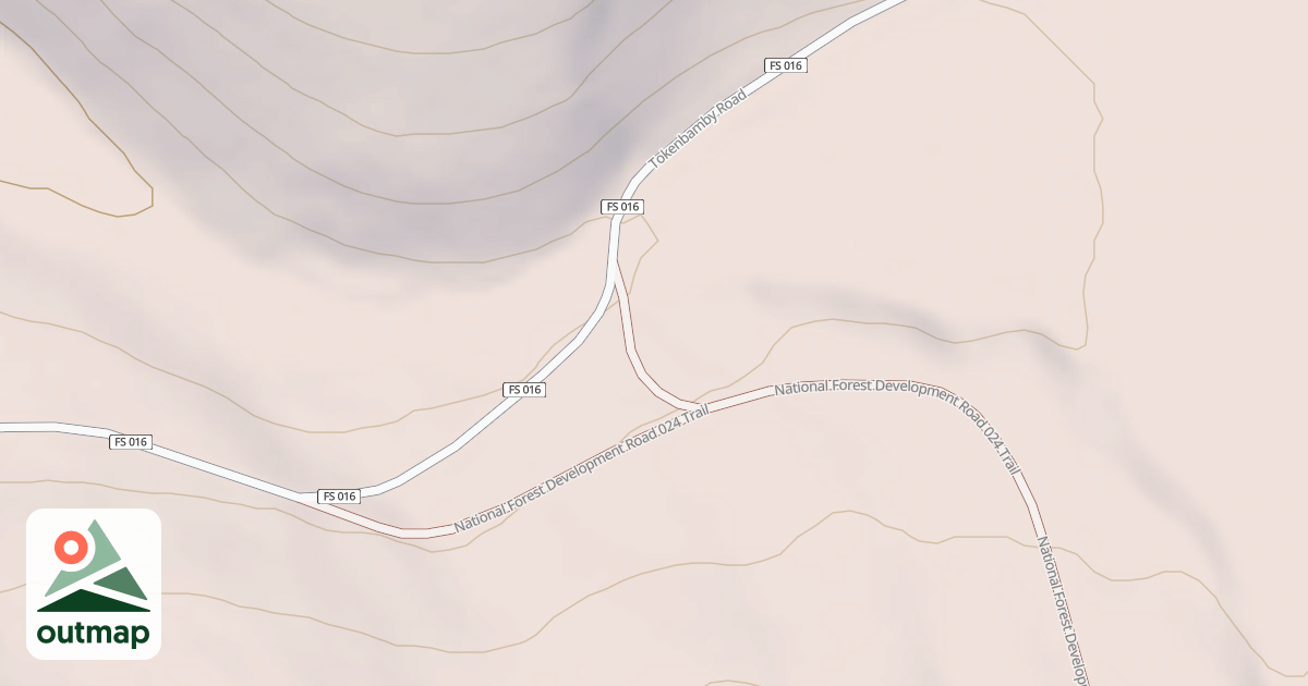 Map of CALIFORNIA CREEK CUTOFF B