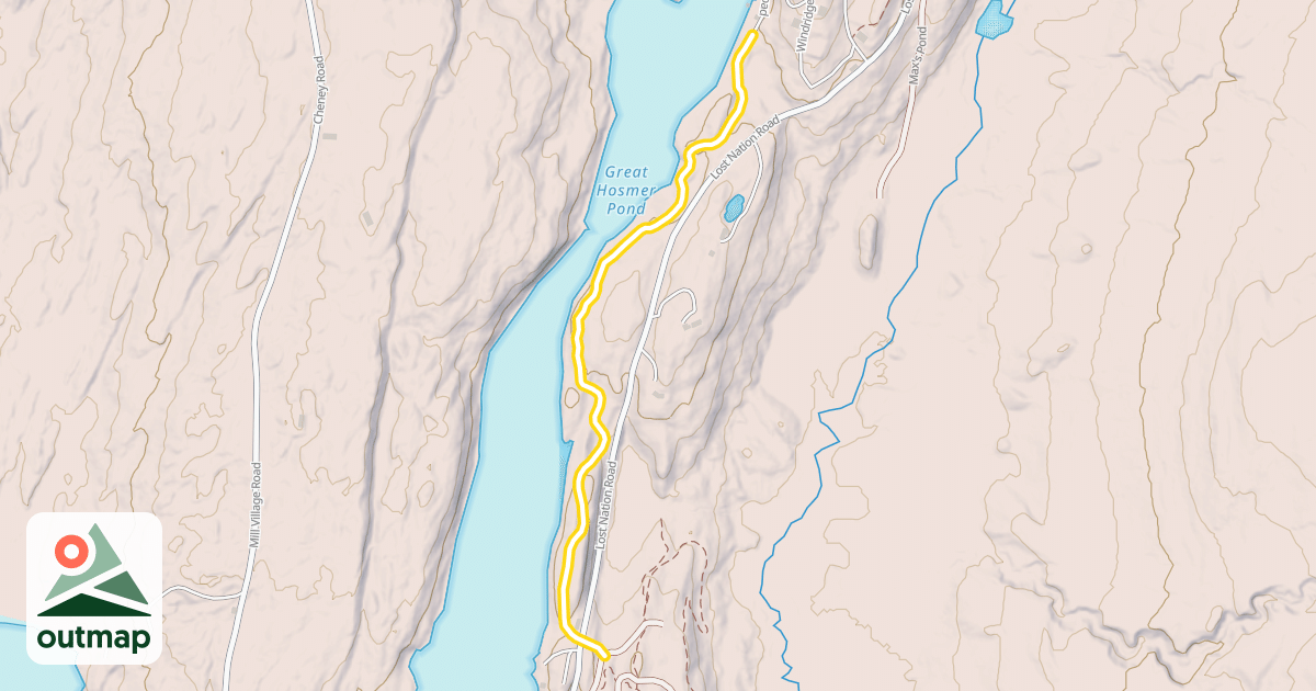 Map of Lakeside