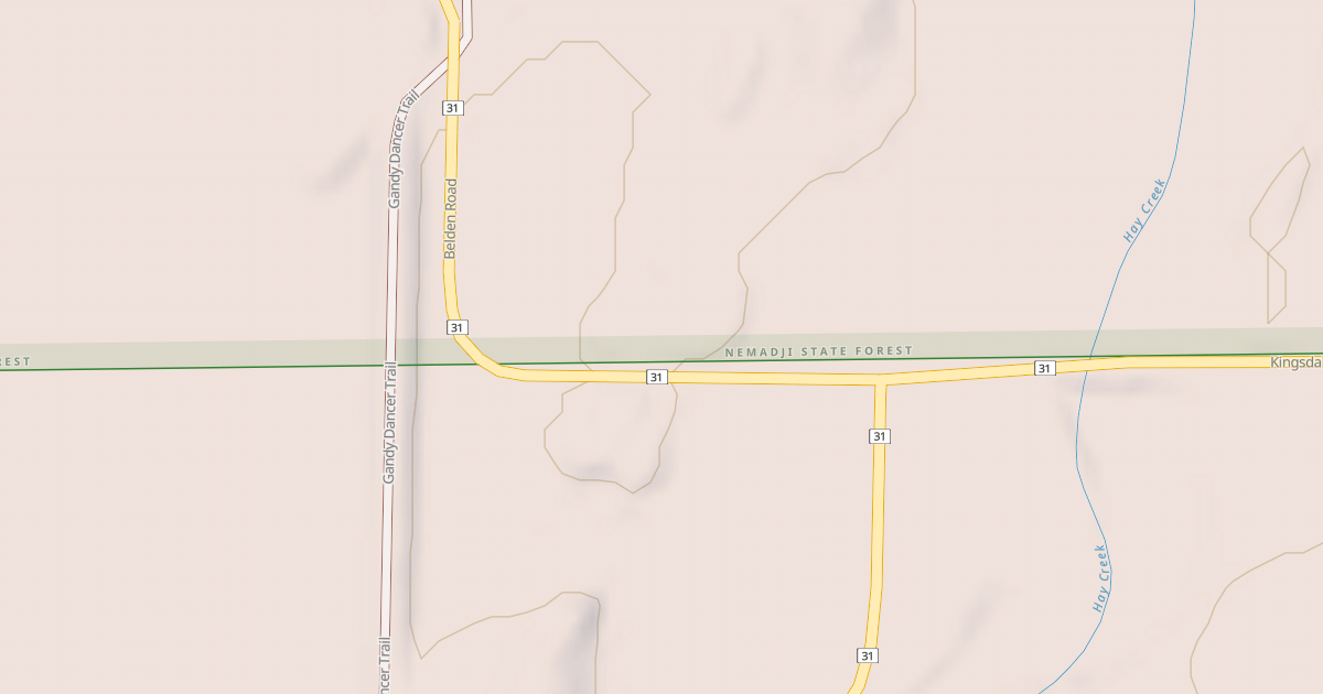 Map preview of Washington/Ramsey Trail