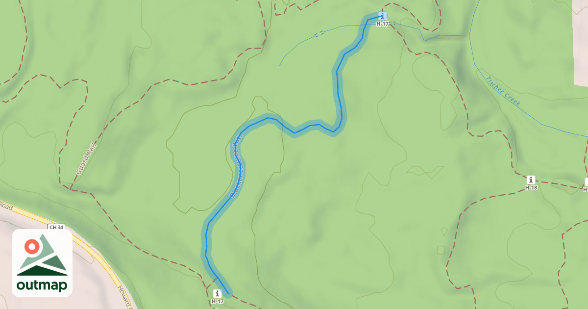 Map of Blackened Blue Pots