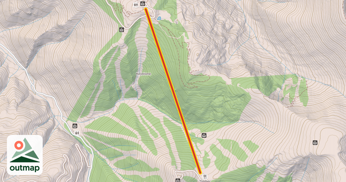 Map of Outpost Gondola