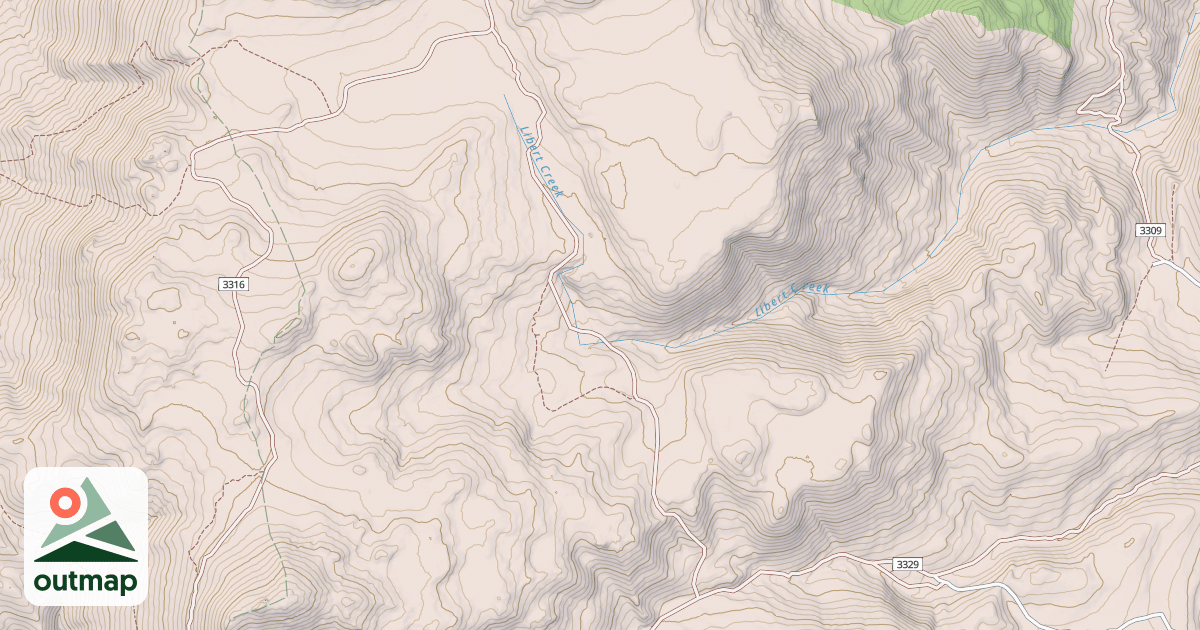 Map of Lone Pine