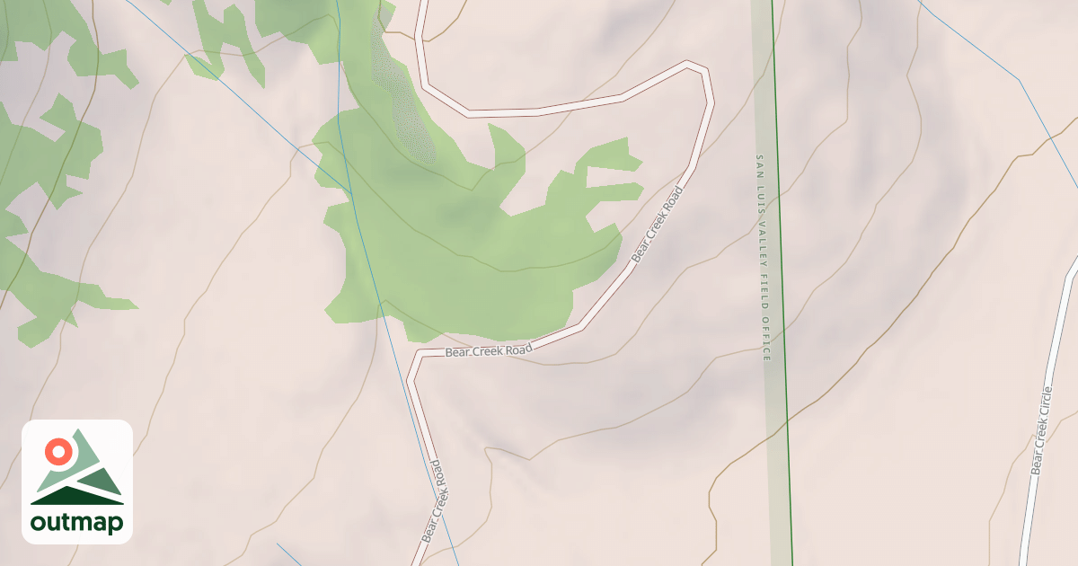 Map of BLM National GTLF Public Motorized Roads e121f066-231f-4dd4-b104-e751d5d46de2
