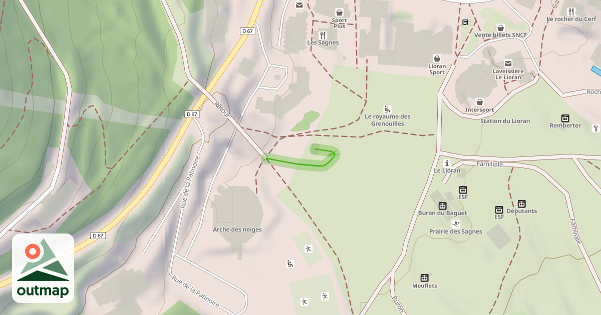 Map of Retour