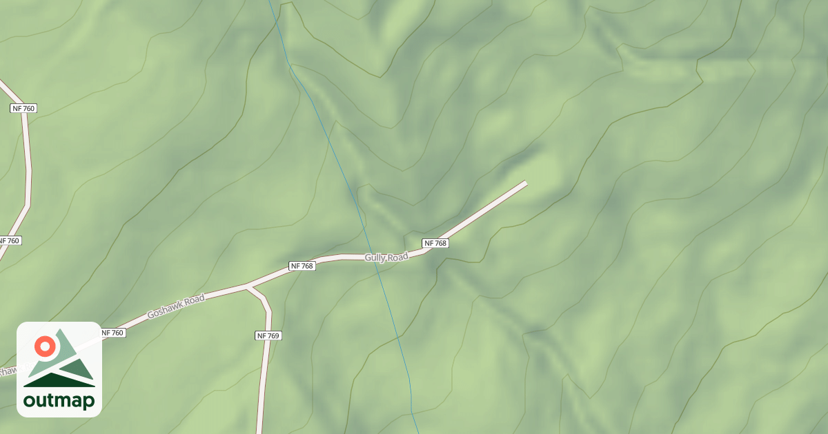Map of GULLY