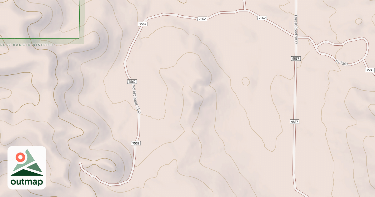 Map of 7562