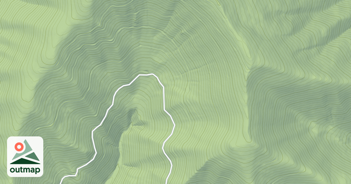 Map of BUSTER SADDLE
