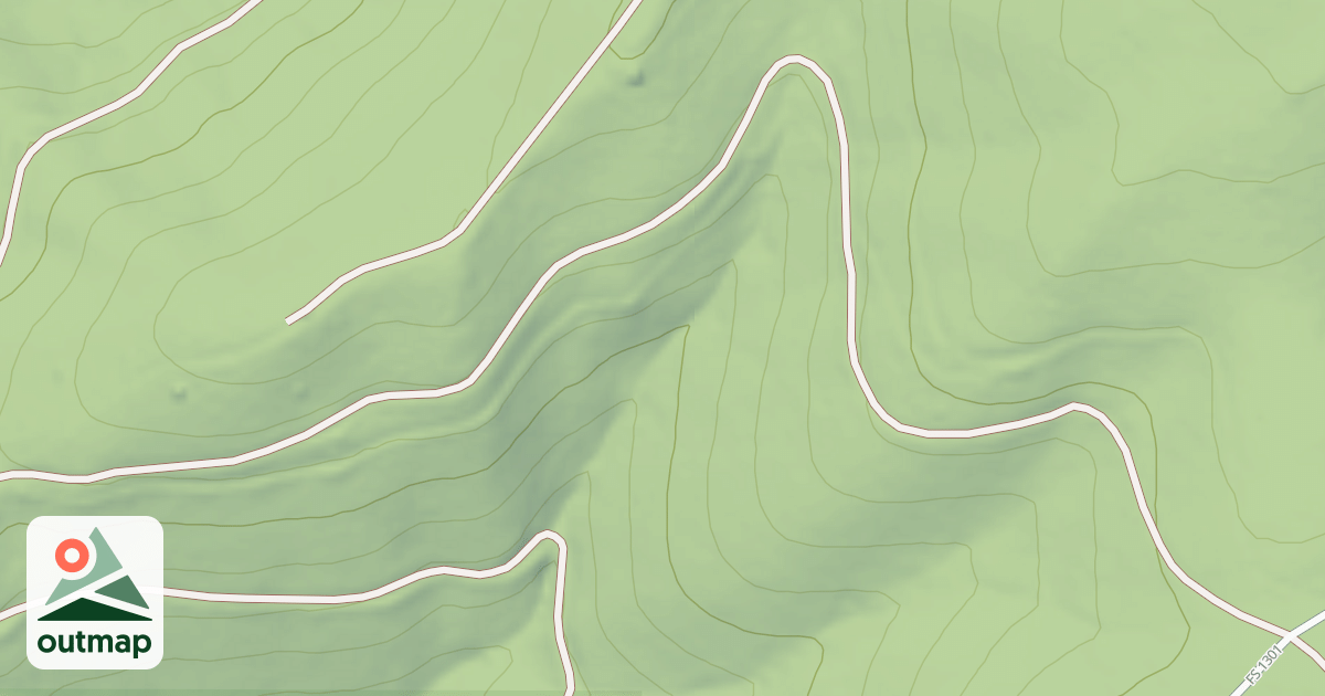 Map of (FDR) DEER MTN ALTERNATE