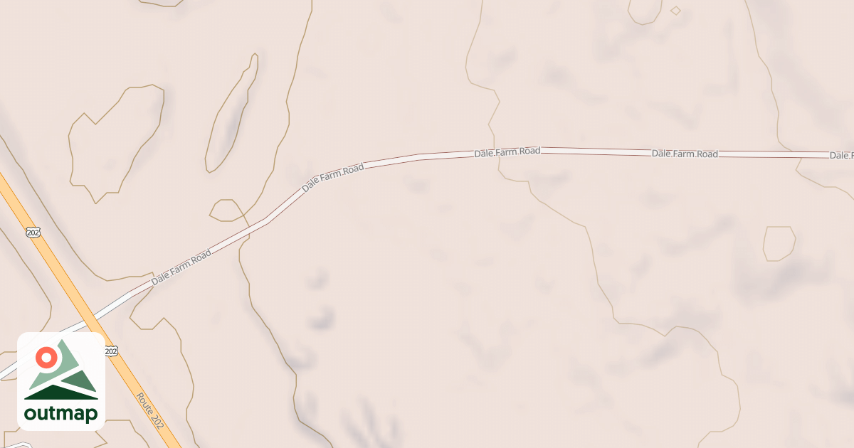 Map of Dale Farm Rd