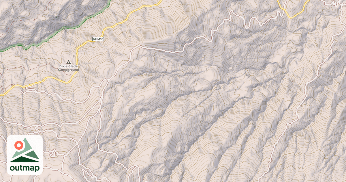 Map of POTATO HILL