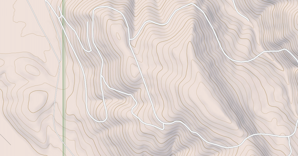 Map preview of MAYBE CANYON