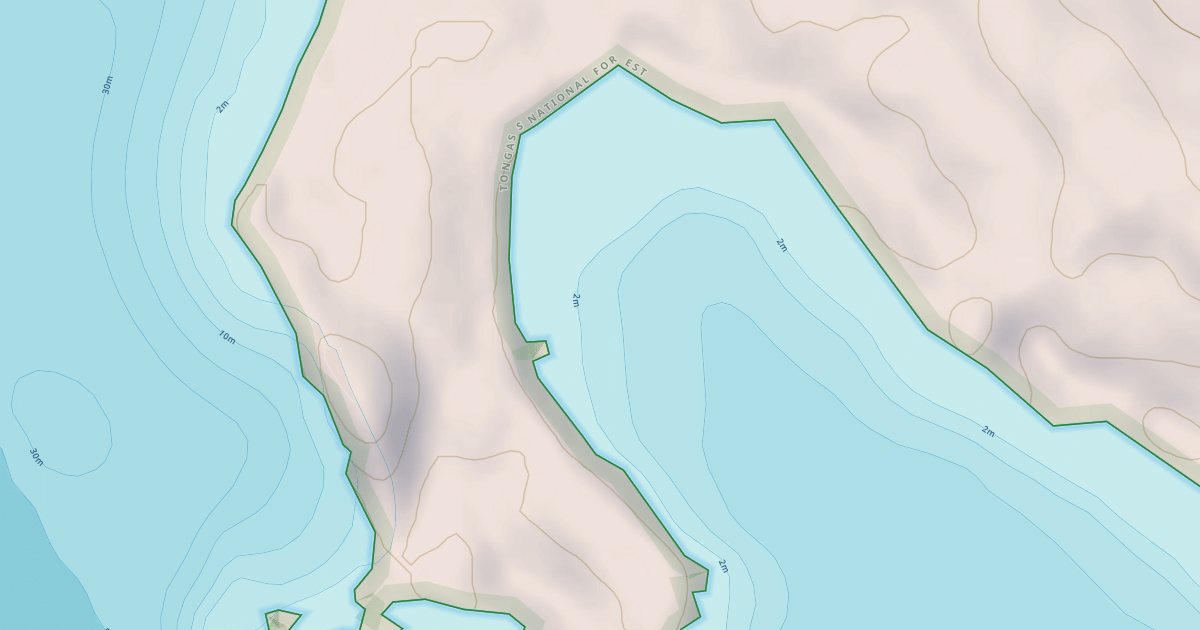 Map preview of Kizhuchia Creek Road