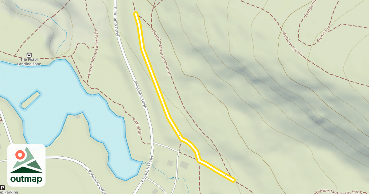 Map of Cobble Mountain Loop