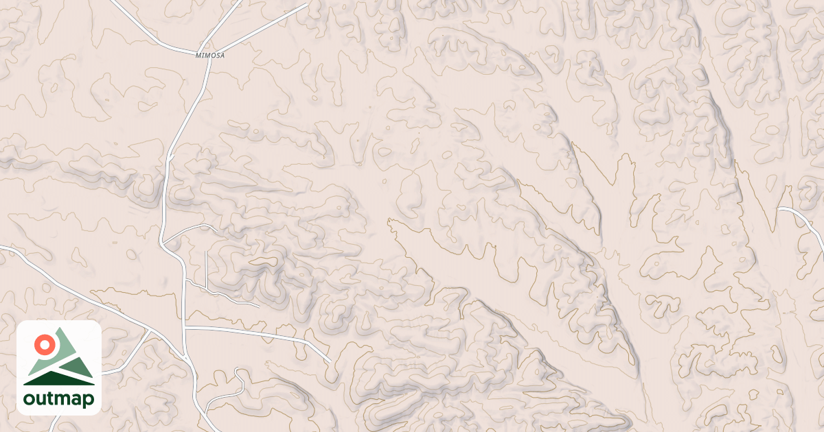 Map of HAMILTON CREEK