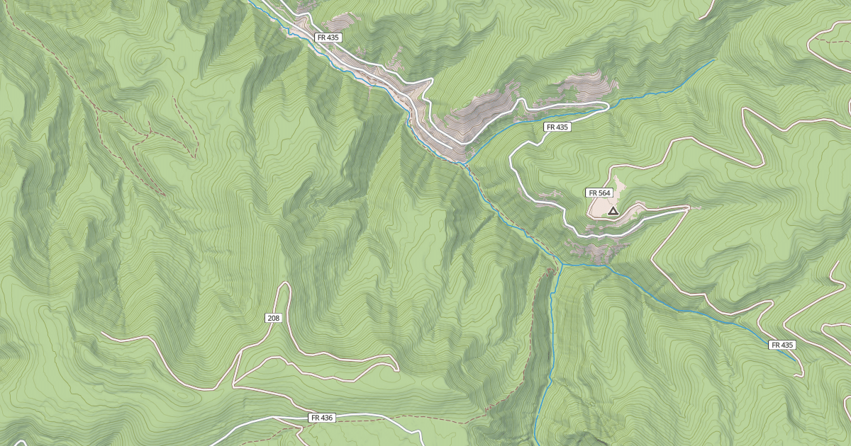 Map preview of Rough Canyon