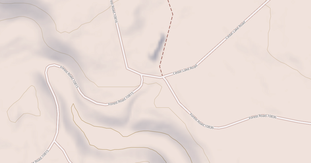 Map preview of CEDAR FLATS
