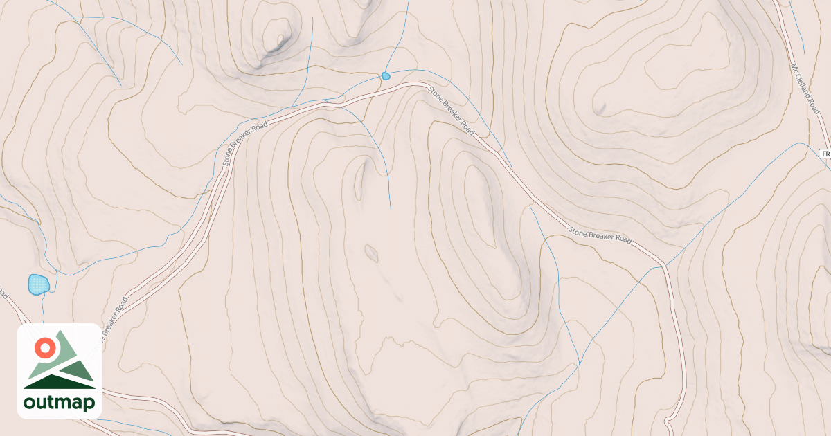Map of CARY  FLAT