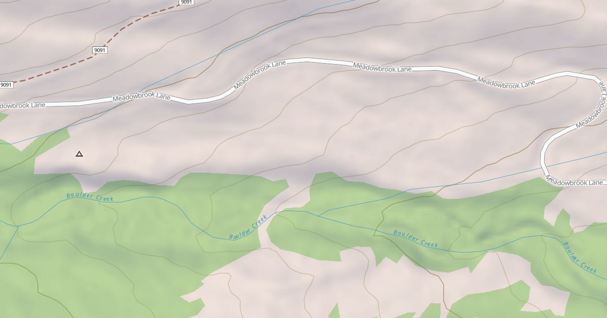 Map preview of BOULDER CREEK SPUR