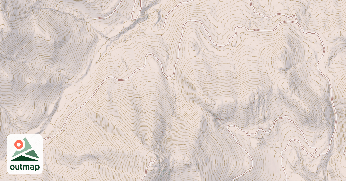 Map of ALLIGATOR RIDGE