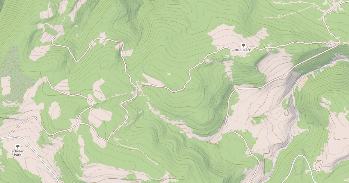 Map preview of FOOL CREEK RIDGE
