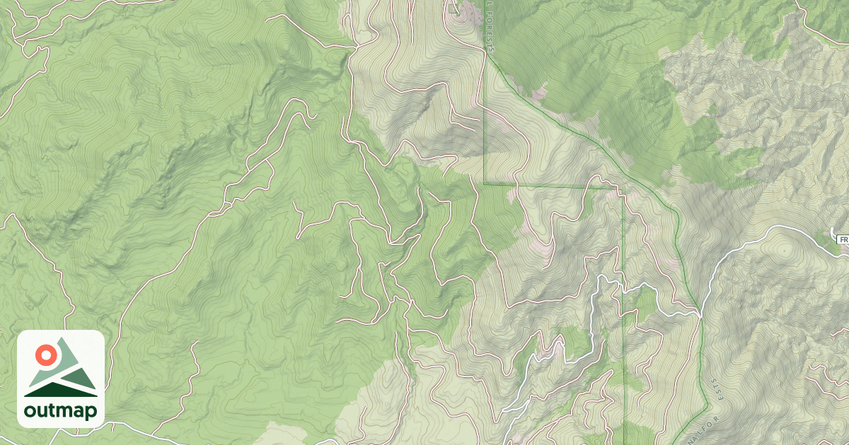 Map of SYLVIS CREEK