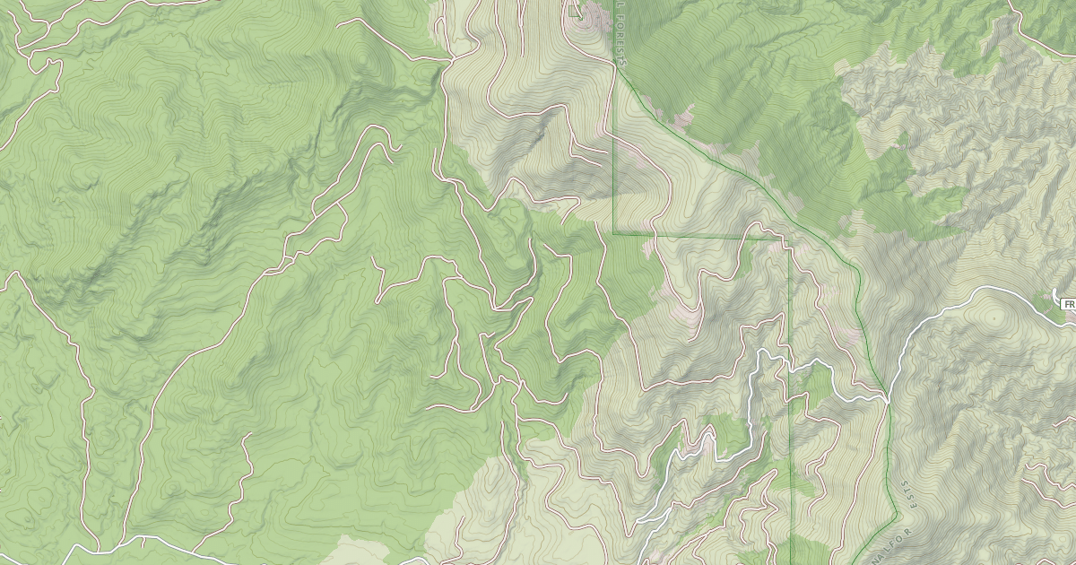 Map preview of SYLVIS CREEK