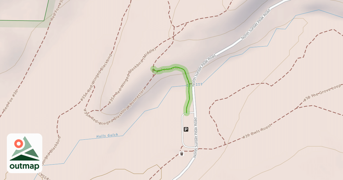 Map of Chickadee Ridge #36A