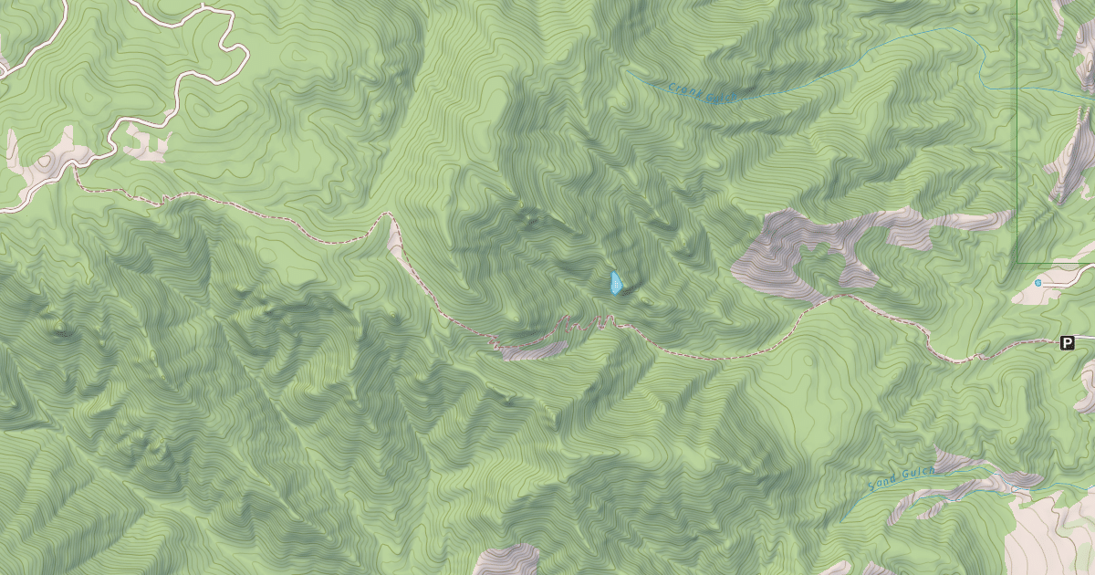 Map preview of LEWIS CREEK