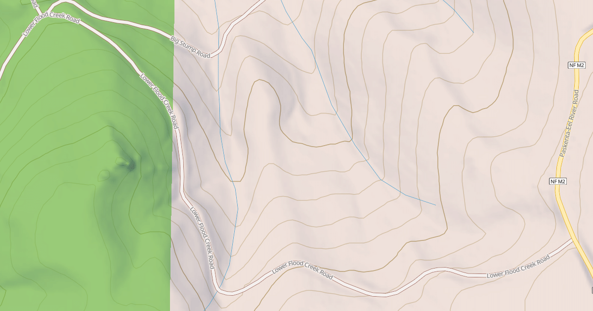 Map preview of LOWER FLOOD CREEK