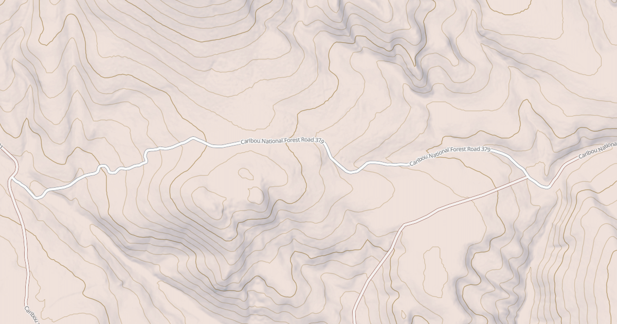 Map preview of NORTH PEBBLE-WOOD RD CONNECTOR