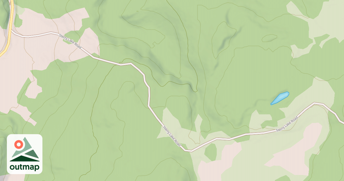 Map of STERRY LAKE