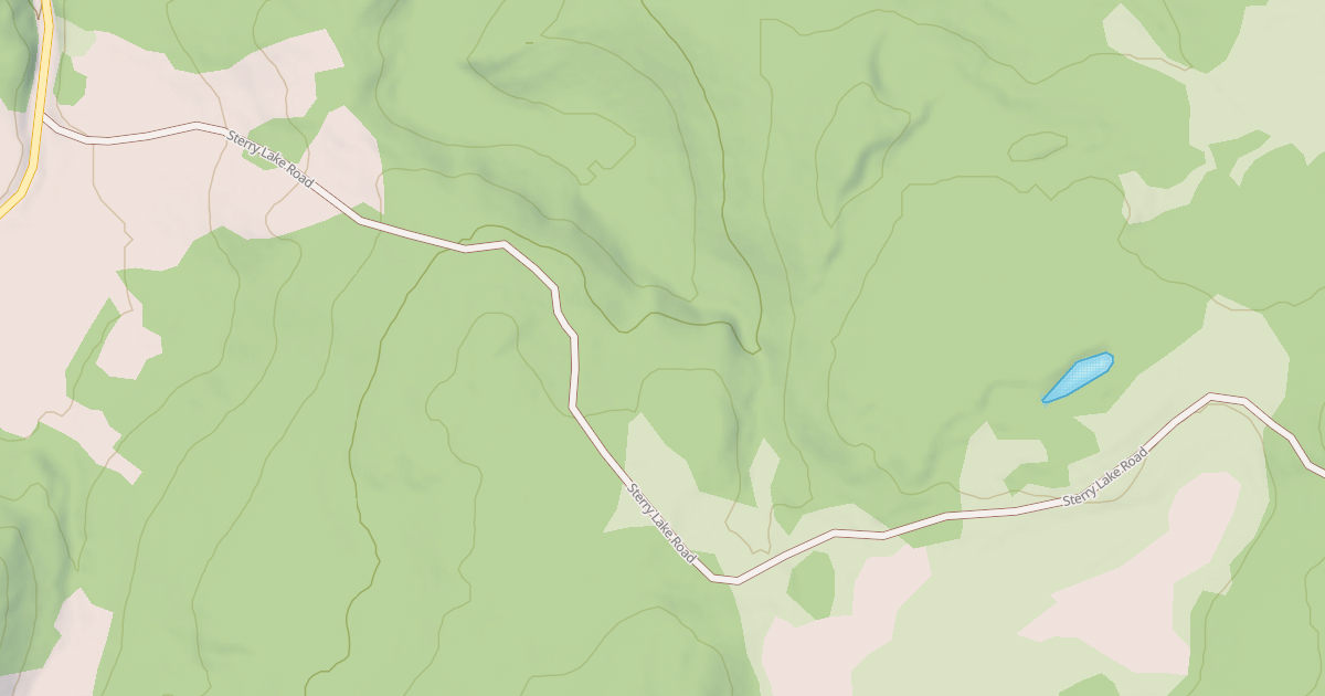 Map preview of STERRY LAKE