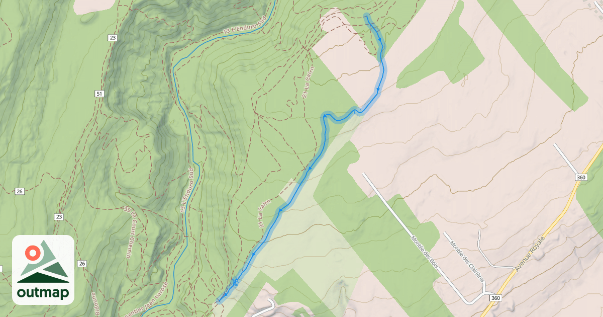 Map of 19 La coup de Foudre