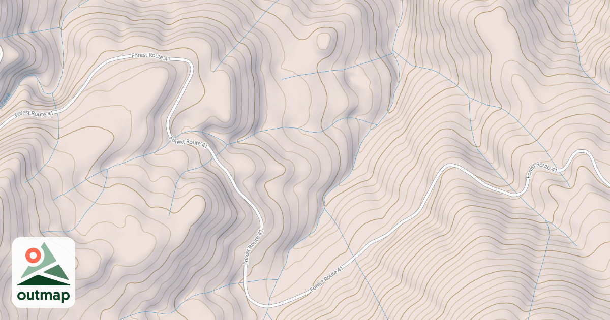 Map of LOWER CORRAL
