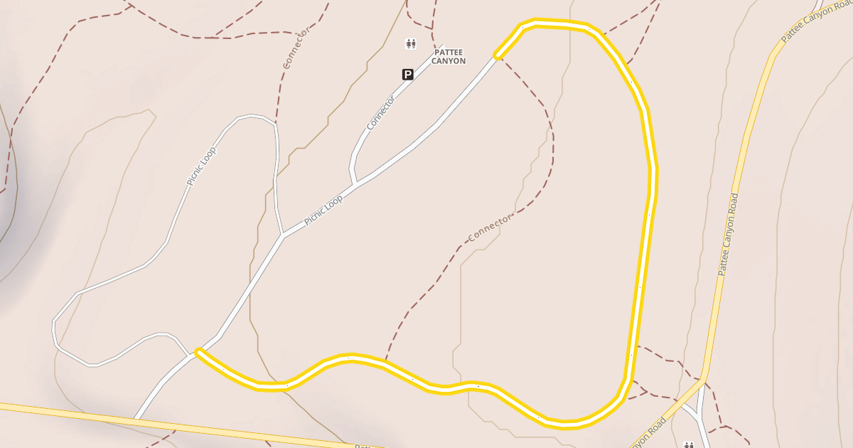 Map preview of Picnic Loop