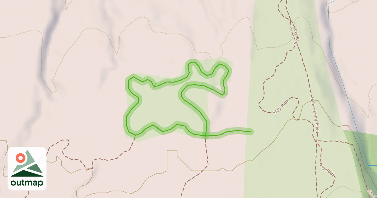 Map of Mountain View Loop