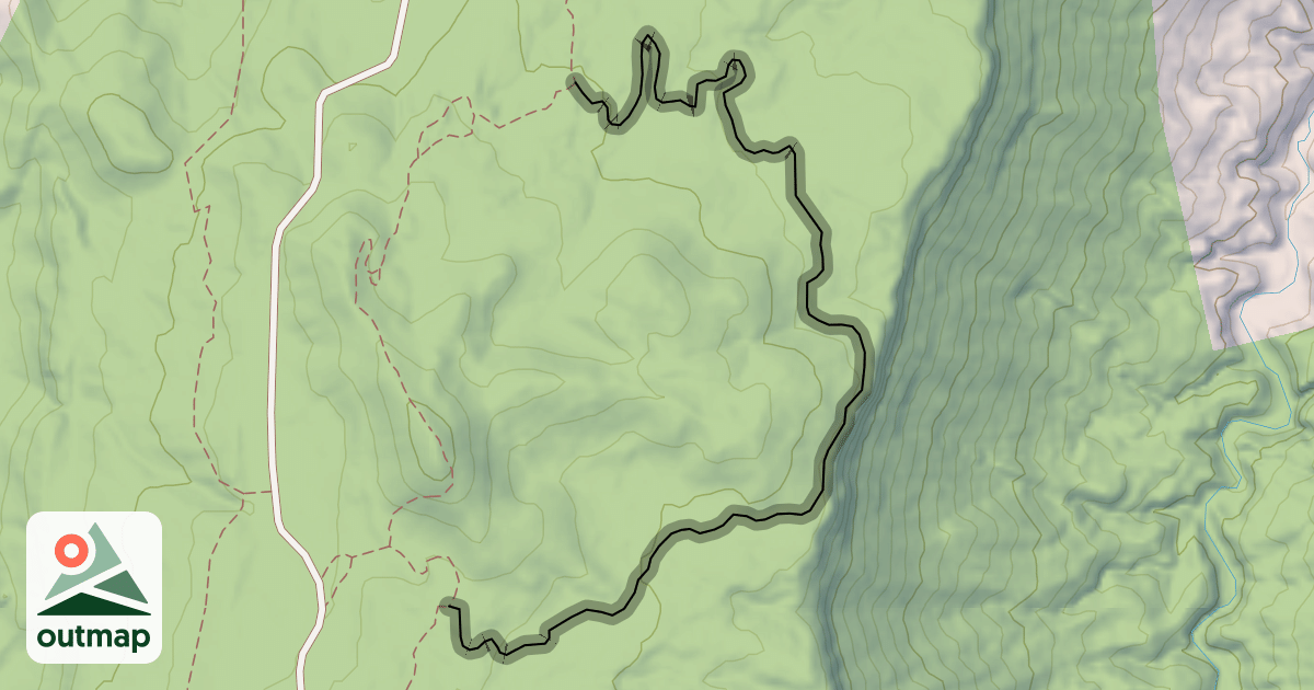 Map of Reach Around Trail