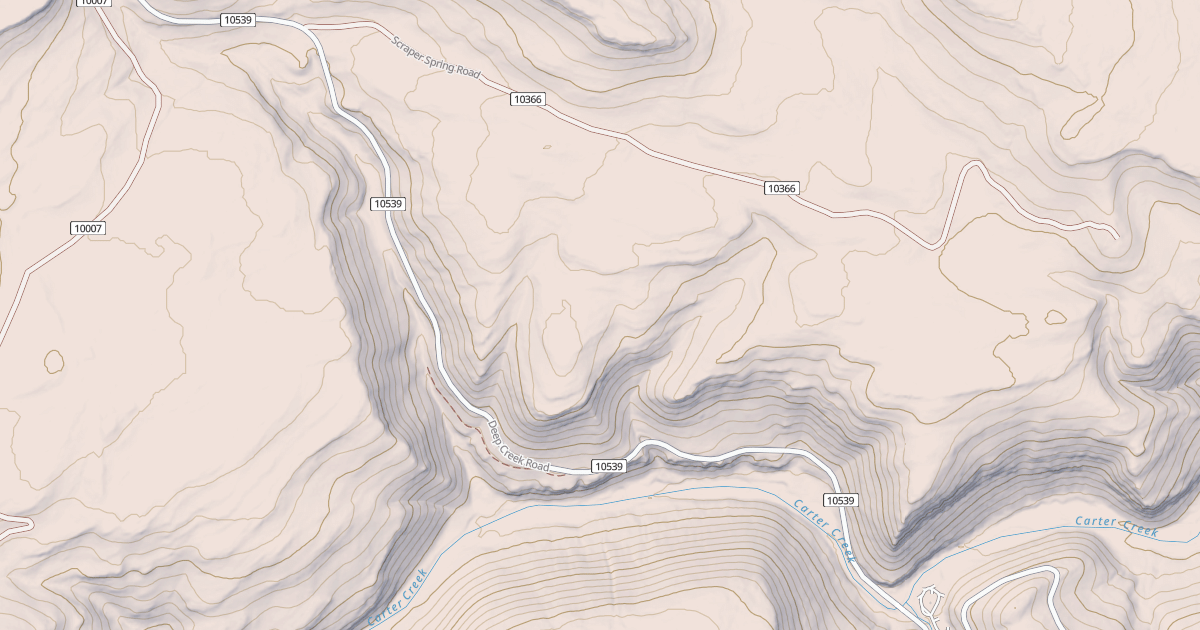 Map preview of DEEP CREEK