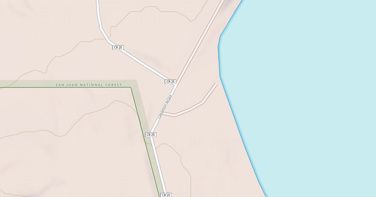 Map preview of SAGE HEN FISHER E